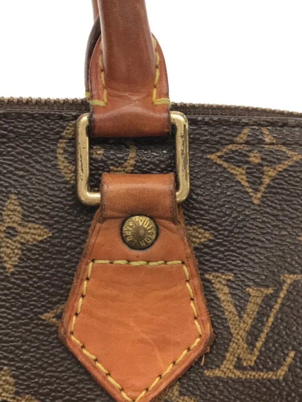 LOUIS VUITTON SPEEDY MONOGRAM HANDBAG / Brown - Picture 7 of 9